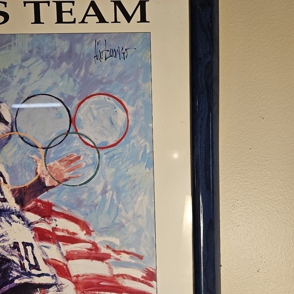 America's Team 1996 soccer poster Aldo Luongo, America's team Olympic Soccer. - Picture 6 of 12